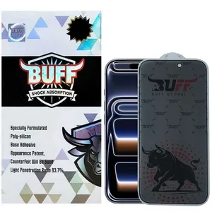 Buff fighter privacy pro-Guarantee Screen Protector for Apple iPhone 17 Pro/ 17/ 16 Pro