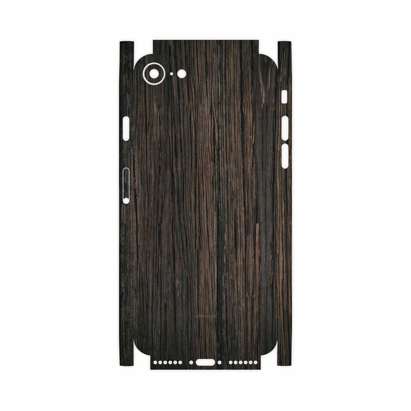 برچسب پوششی ماهوت مدل Burned Wood-FullSkin مناسب برای گوشی موبایل اپل iPhone 7