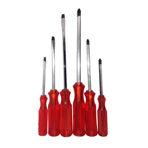 پیچ گوشتی ضربه خور گالری مدل S6 بسته 6 عددی