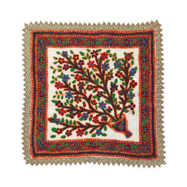 رومیزی سوزن دوزی مدل درخت زندگی کد 102
