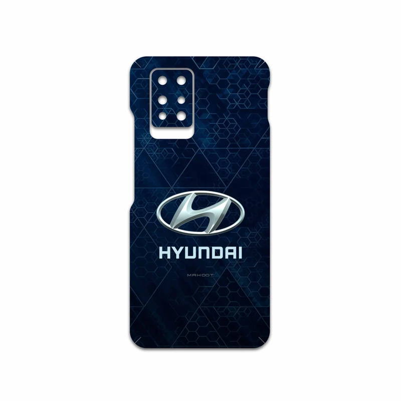 برچسب پوششی ماهوت مدل Hyundai-Logo مناسب برای گوشی موبایل اینفینیکس Note 10 Pro