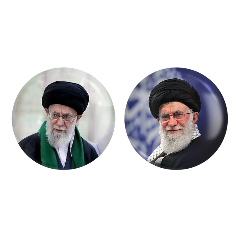مگنت خندالو طرح تصویر رهبر کد 1262612624 مجموعه 2 عددی