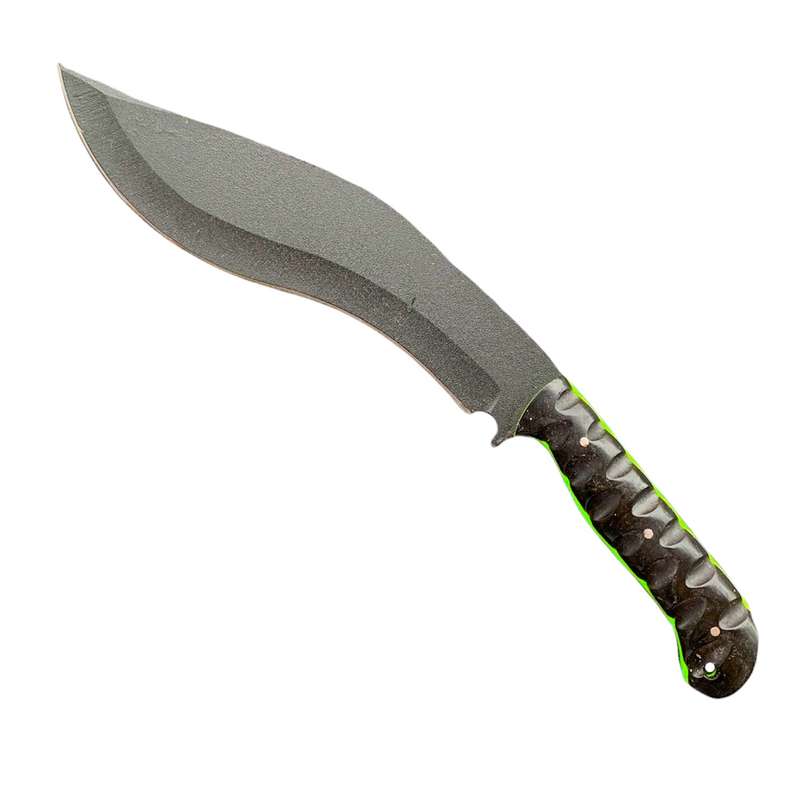 چاقو شکاری مدل گورخا دسته فیبر 
