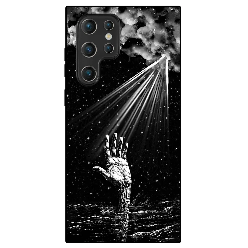 کاور مگافون طرح آخرین امید مدل 7427 مناسب برای گوشی موبایل سامسونگ Galaxy S22 Ultra 5G