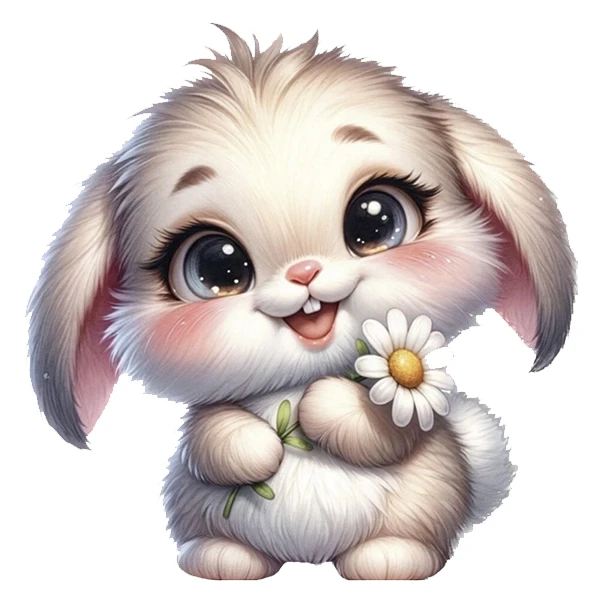 استیکر پارچه و لباس پاد آفرین طرح خرگوشی کد 2473