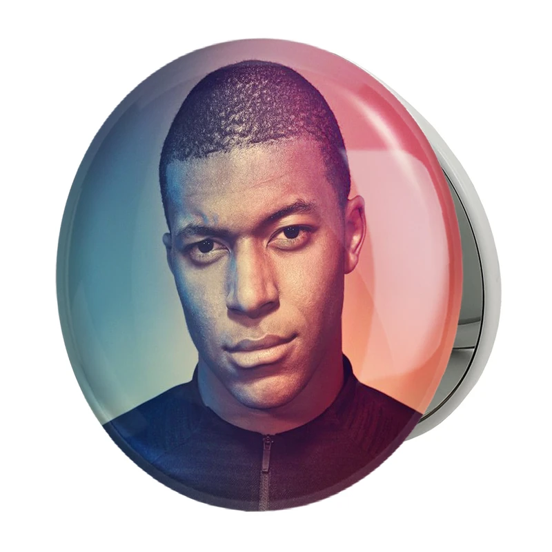 آینه جیبی خندالو طرح امباپه مدل تاشو کد 2109 