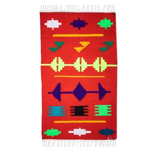  گلیم دستباف یک ونیم متری کد 9