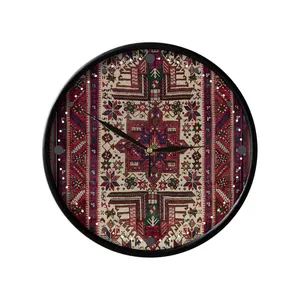 ساعت دیواری مدوپد طرح فرش قرجه مدل C-Gharche04