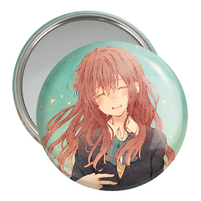 آینه جیبی خندالو مدل شوکو نیشیمیا انیمه سایلنت ویس A Silent Voice  کد 15773