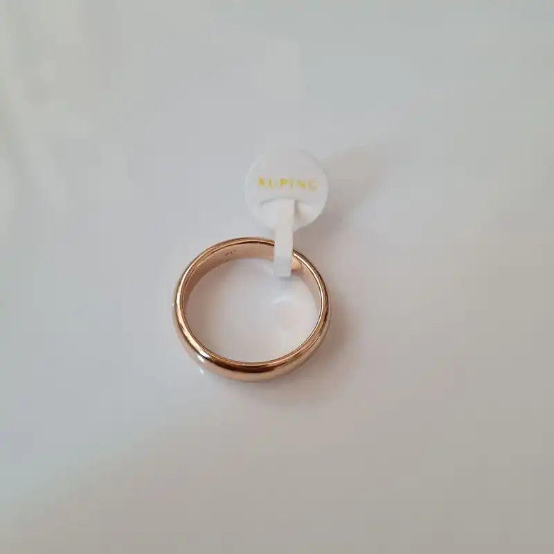 انگشتر زنانه ژوپینگ مدل رینگ ساده