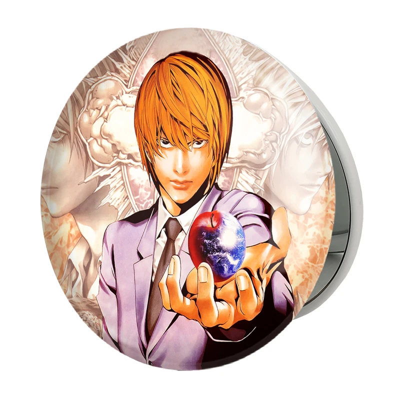 آینه جیبی خندالو طرح یاگامی لایت انیمه دفترچه مرگ Death Note مدل تاشو کد 11331 