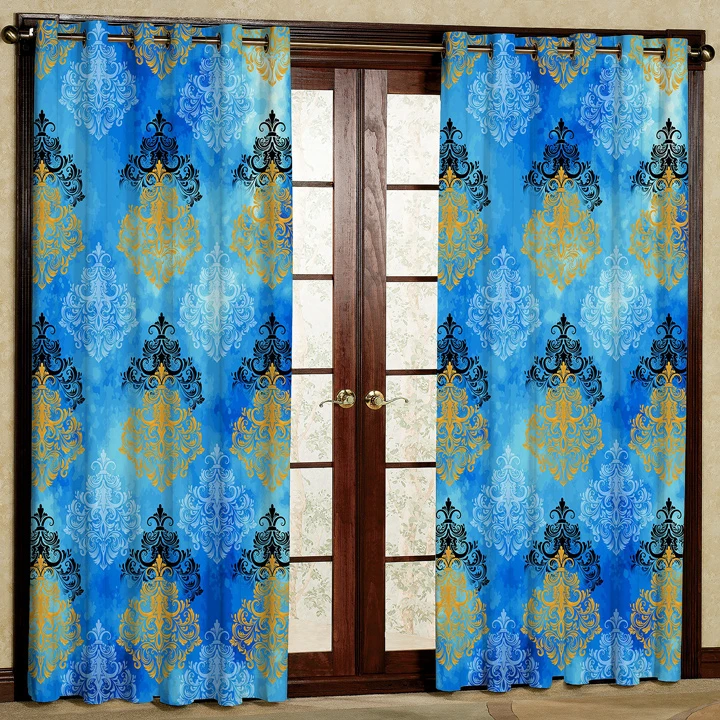 پرده پانچی کد 5224 سایز 280x140 سانتی متر