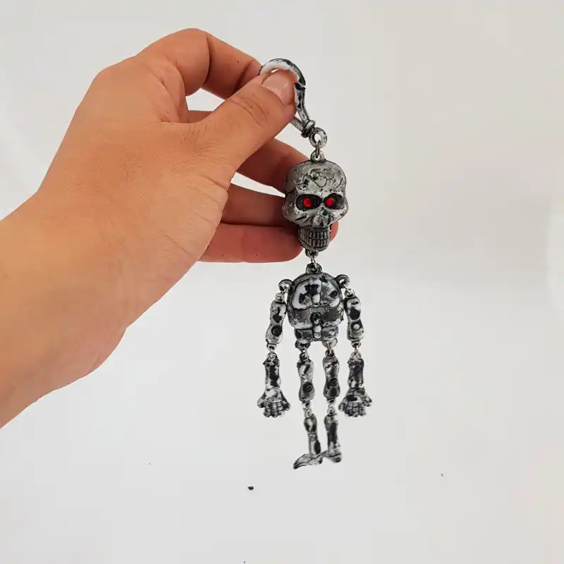 جاکلیدی مدل آویز اسکلت کد 10