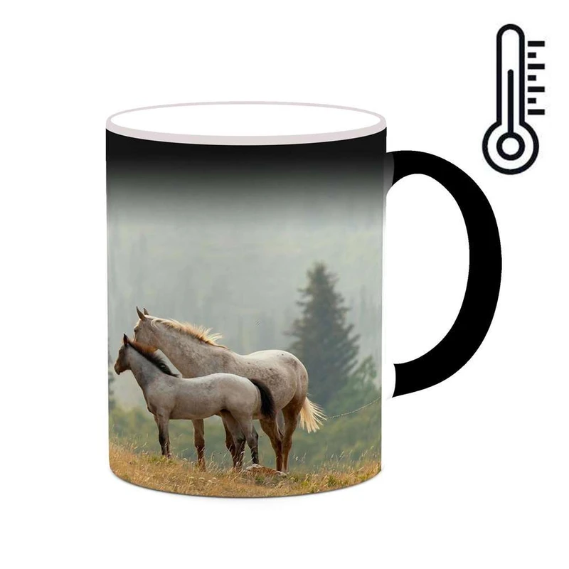 ماگ حرارتی کاکتی مدل اسب کد mgh24079