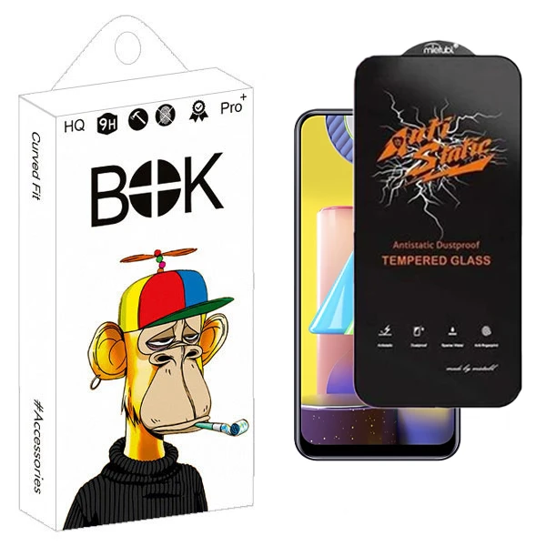 محافظ صفحه نمایش بوک مدل Antistatic Glavers مناسب برای گوشی موبایل سامسونگ galaxy a51 / a52 / a52s / a53 5g / m31s / s20 fe