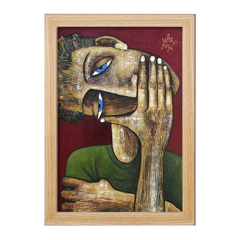 تابلو خندالو مدل نقاشی جاده های کمی پیموده شده‌اند اثر میخائیل بارانوفسکی کد F12292