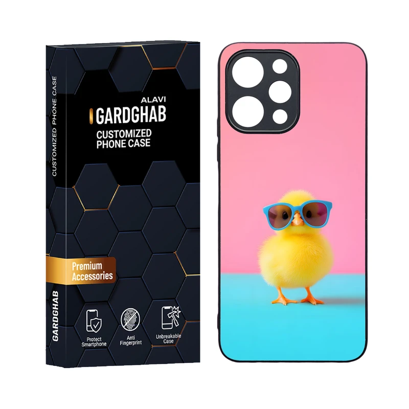 کاور گارد قاب علوی مدل دورژله ای فانتزی مناسب برای گوشی موبایل شیائومی Redmi 12 4G / 12 5G