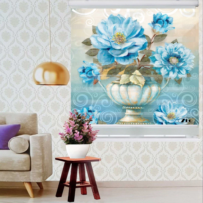 پرده زبرا زیو کد 3D1084 سایز 150x200 سانتی متر