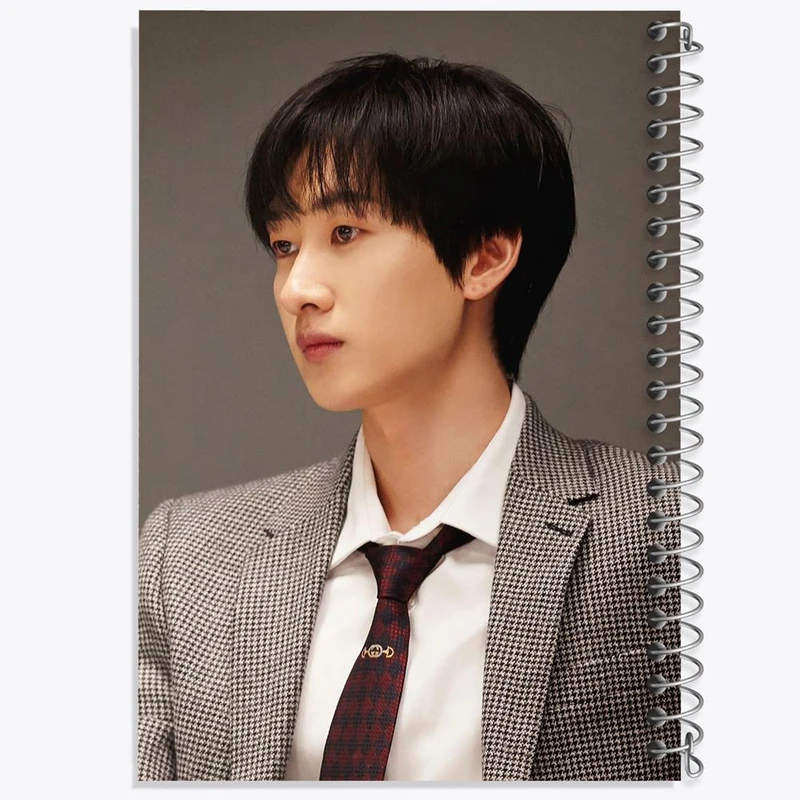 دفتر مشق 50 برگ خندالو مدل اینهیوک گروه سوپر جونیور Super Junior کد 21386