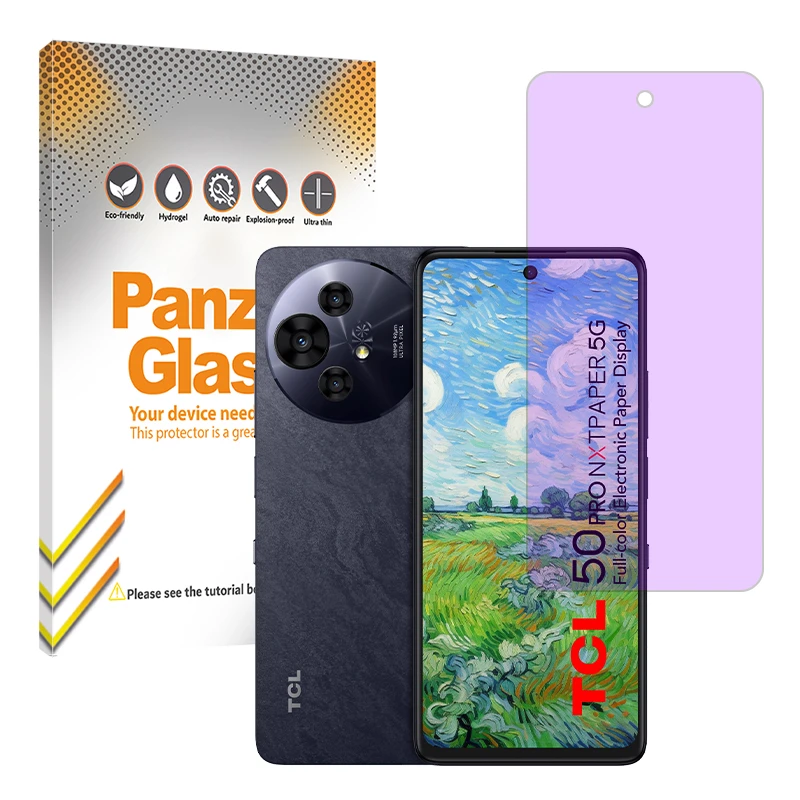 محافظ صفحه نمایش آنتی پرپل پنزر گلس مدل Eye Care مناسب برای گوشی موبایل تی سی ال 50 NxtPaper 5G