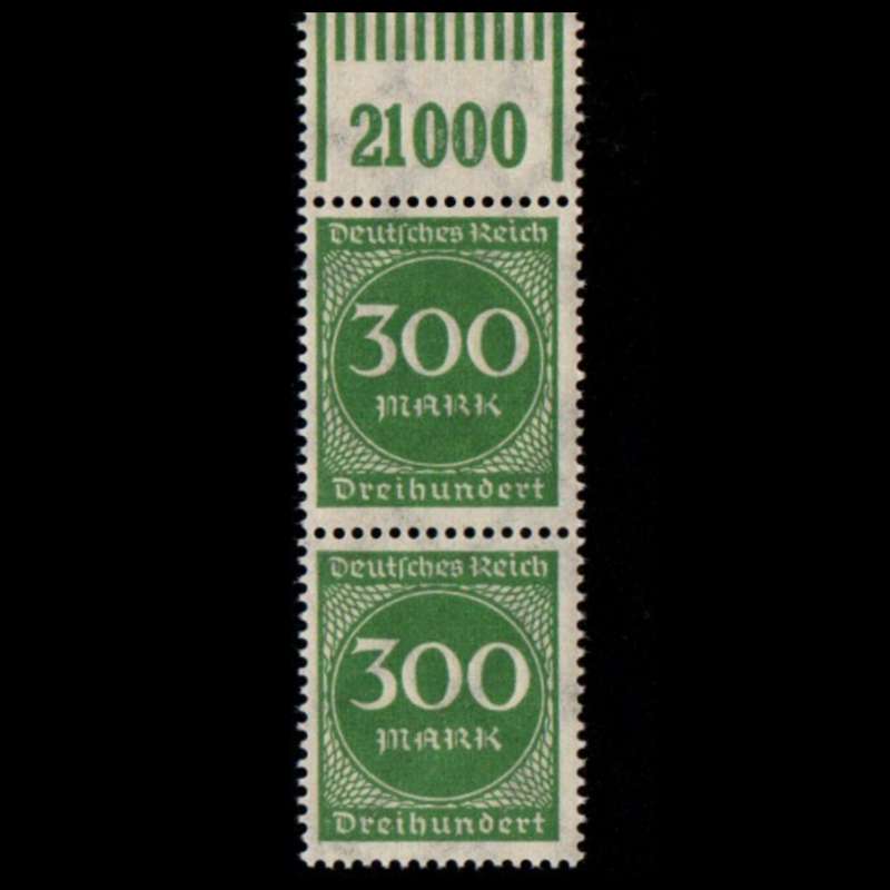 تمبر یادگاری مدل آلمان مدل 300 مارک 1922 بسته 2 عددی