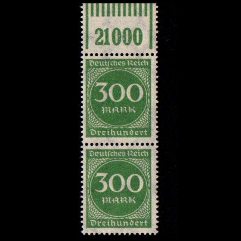 تمبر یادگاری مدل آلمان مدل 300 مارک 1922 بسته 2 عددی