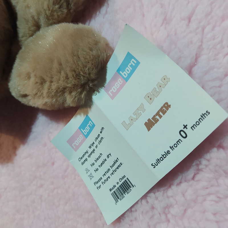 متر اندازه گیری کودک رز برن مدل Lazy Bear 2023