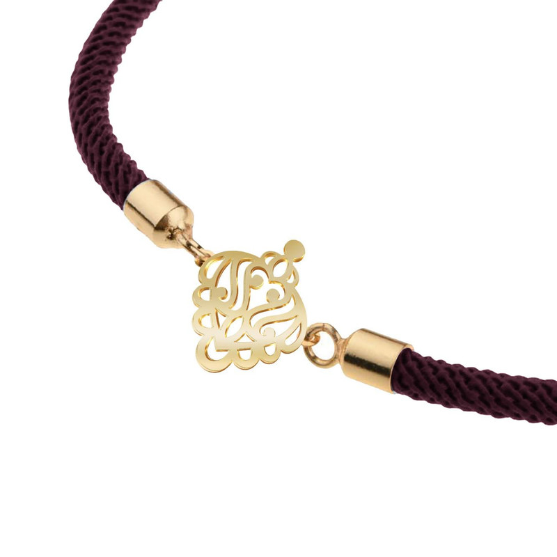 دستبند طلا 18 عیار زنانه مدوپد مدل اسلیمی کد D11-10638