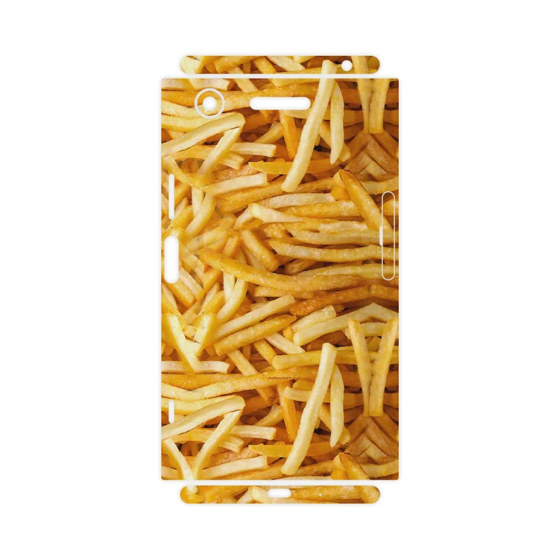 برچسب پوششی ماهوت مدل French fries-FullSkin مناسب برای گوشی موبایل سونی Xperia XZ1