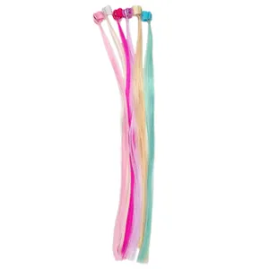 کلیپس مو دخترانه مدل آویزدار بسته 6 عددی