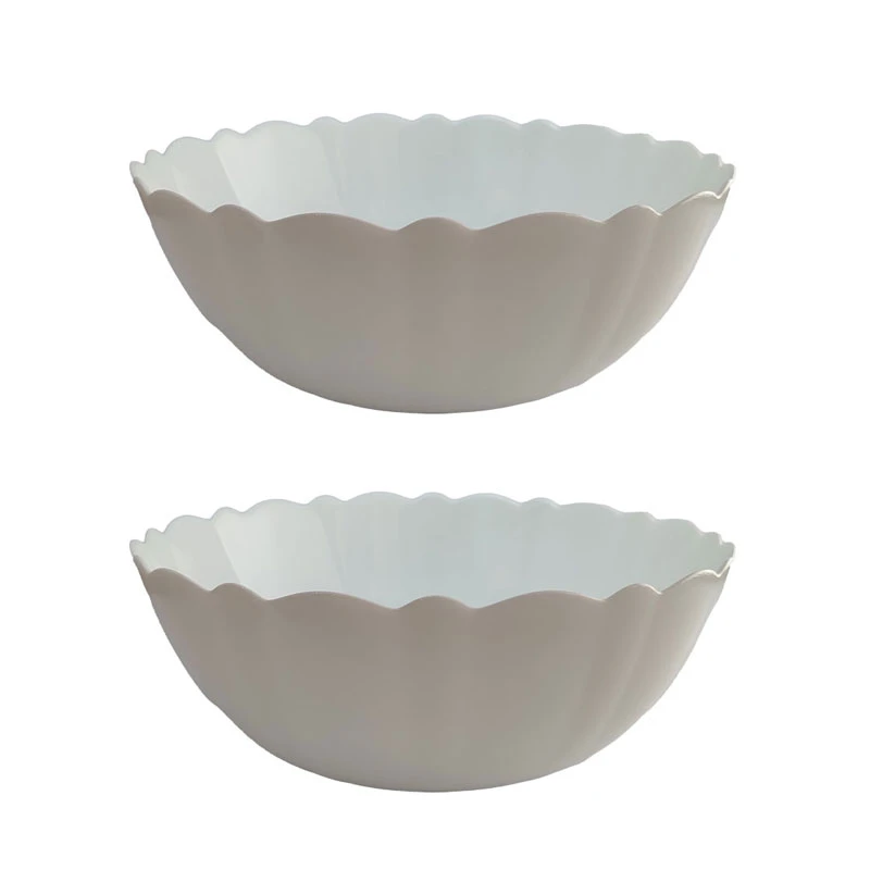 کاسه مدل سالاد خوری طرح کنگره بسته 2 عددی