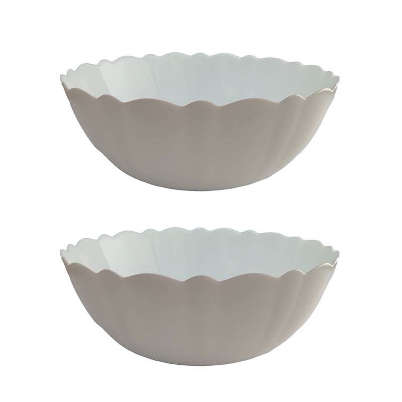 کاسه مدل سالاد خوری طرح کنگره بسته 2 عددی