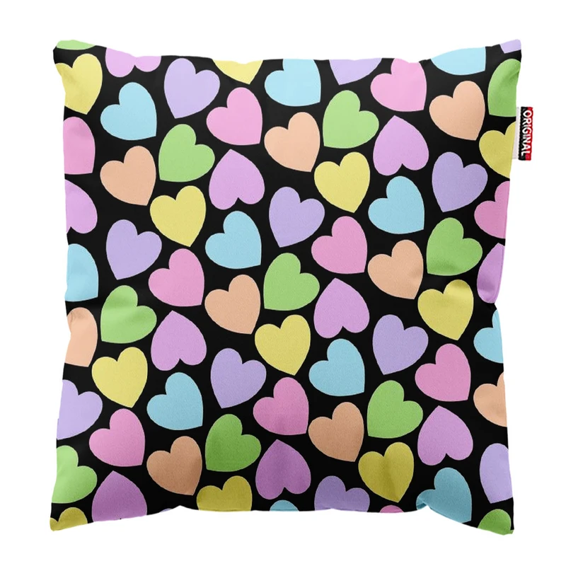  کوسن پاد آفرین طرح قلب سایز 30*30 سانتی متر کد 1052