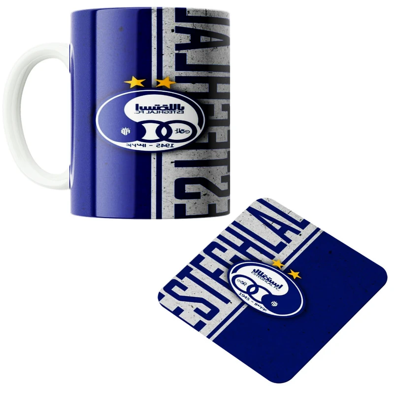 ست ماگ به همراه زیر لیوانی پادآفرین کد 240