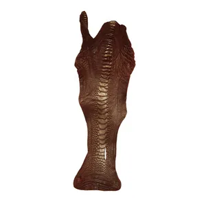 چرم طبیعی مدل ساق شتر مرغ کد OL116