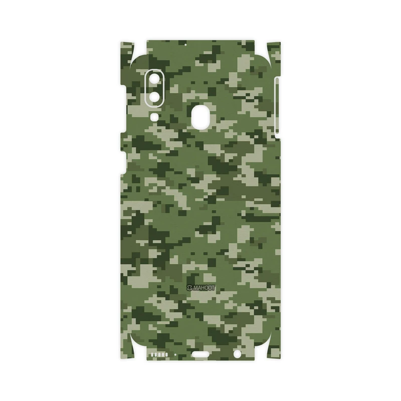برچسب پوششی ماهوت مدل Army-Green-Pixel-FullSkin مناسب برای گوشی موبایل سامسونگ Galaxy A40