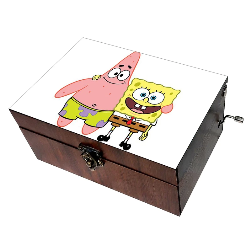 جعبه موزیکال مدل باب اسفنجی و پاتریک کد B190