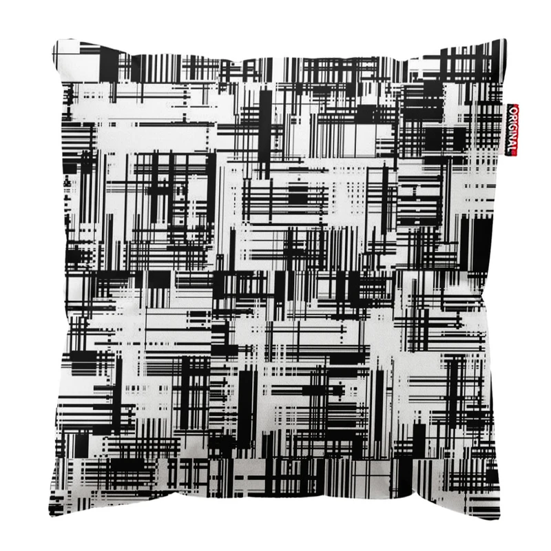 کوسن پاد آفرین طرح خطی کد 1664 سایز 30*30 سانتی متر