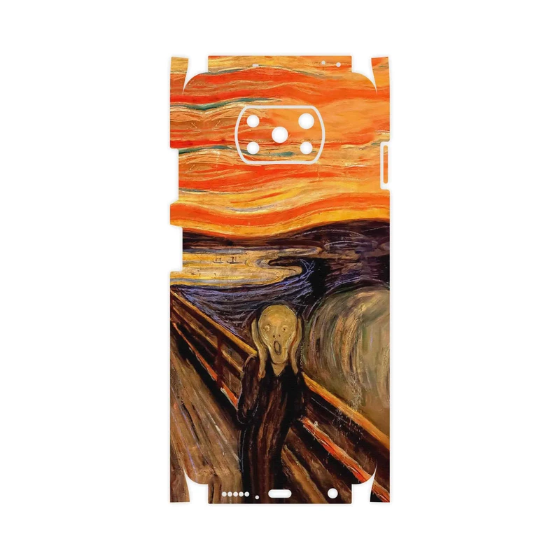 برچسب پوششی ماهوت مدل The Scream of Munch-FullSkin مناسب برای گوشی موبایل شیائومی Poco X3 NFC