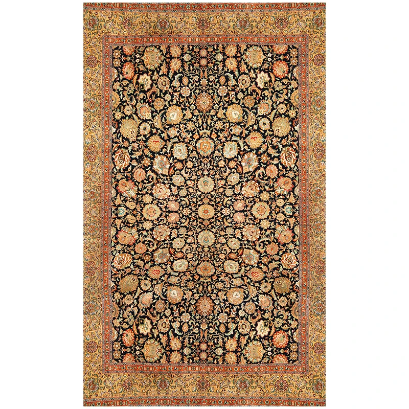 روفرشی مدل مخمل کد F0015 زمینه چند رنگ