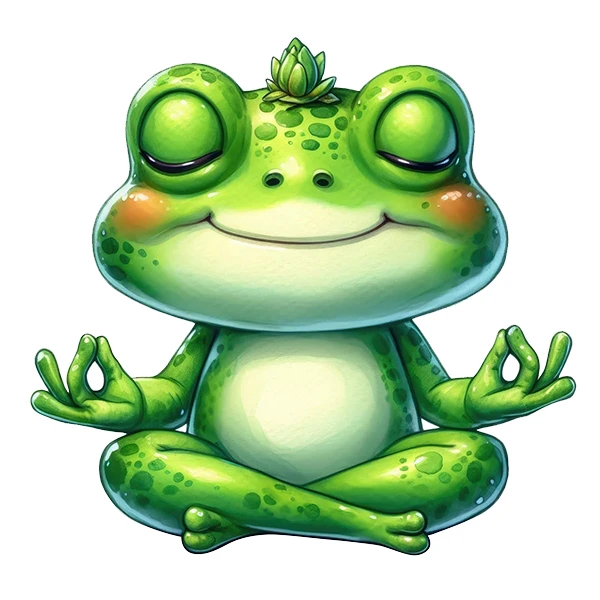 استیکر پارچه و لباس پاد آفرین طرح قورباغه کد 2856