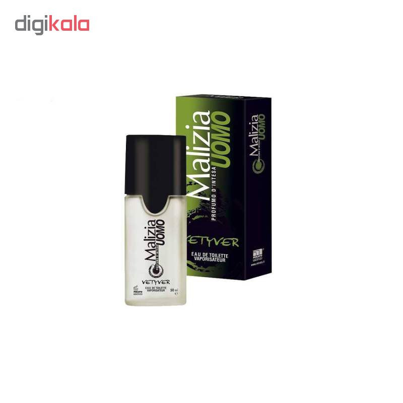 ادوتویلت مردانه مالیزیا مدل Vetyver حجم 50 میلی لیتر