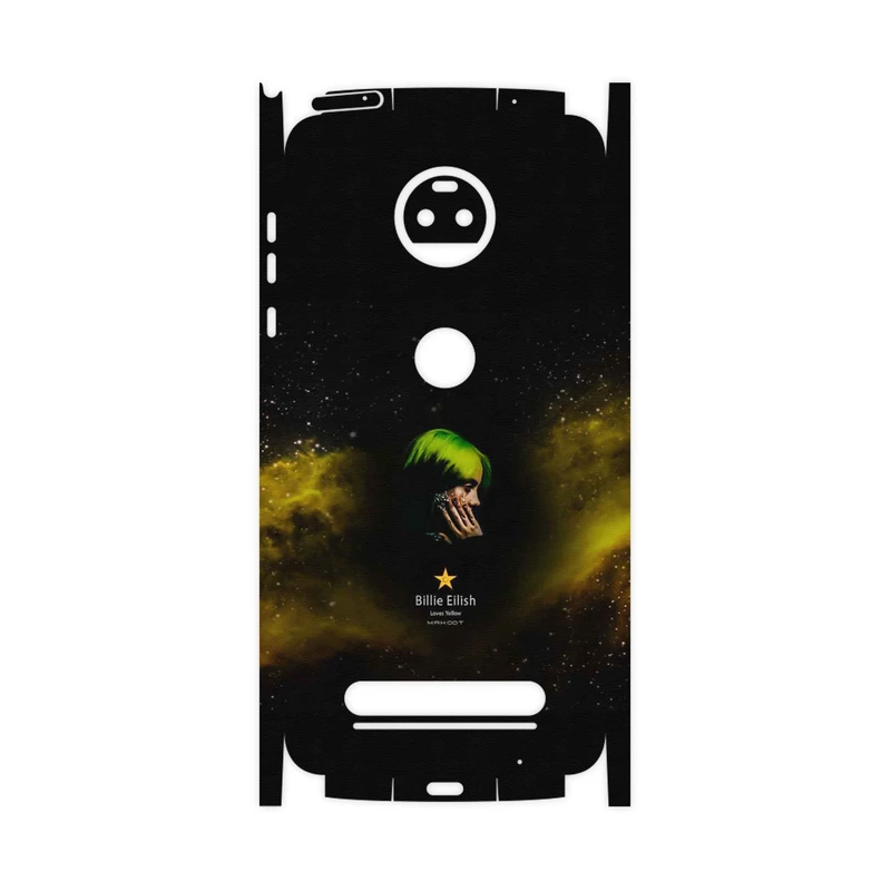 برچسب پوششی ماهوت مدل Billie Eilish-FullSkin مناسب برای گوشی موبایل موتورولا Moto Z2 Force