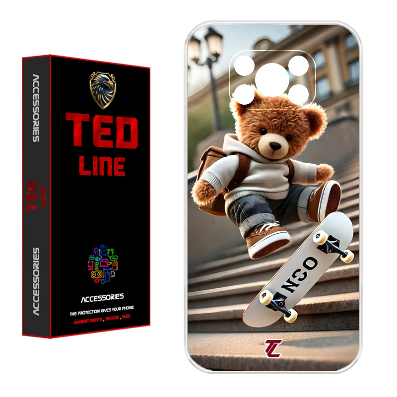 کاور تد لاین طرح تدی کد 1117 مناسب برای گوشی موبایل شیائومی Poco X3 / X3 Pro / X3 NFC