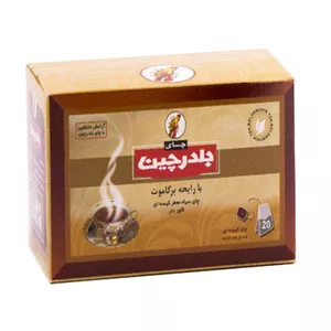چای کیسه‌ای سیاه با طعم برگاموت بلدرچین بسته 20 عددی