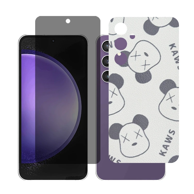 محافظ صفحه نمایش حریم شخصی گلس مدل Together مناسب برای گوشی موبایل سامسونگ Galaxy A55 به همراه برچسب پوششی 