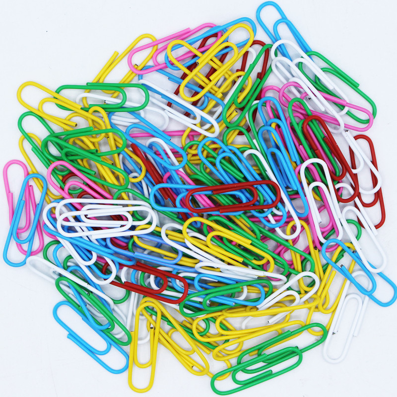 گیره کاغذ کلیپس مدل C120 بسته 120 عددی