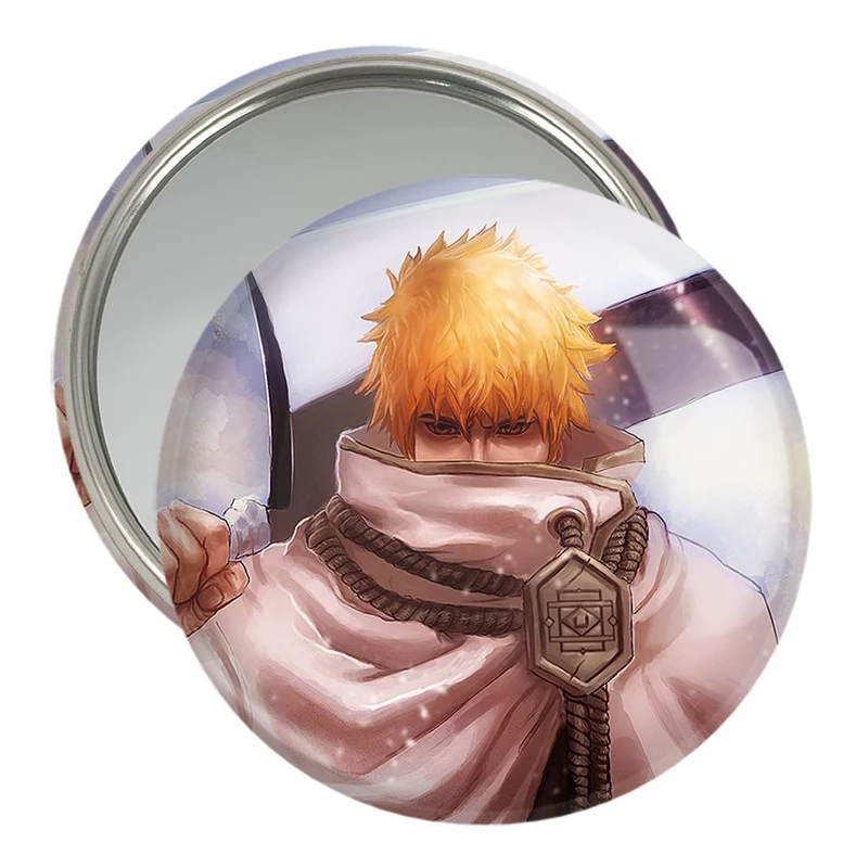 آینه جیبی خندالو مدل ایچیگو انیمه بلیچ Bleach  کد 12023