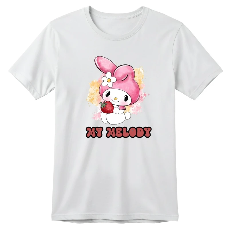 تی‌شرت آستین کوتاه بچگانه مدل ملودی کد v6 