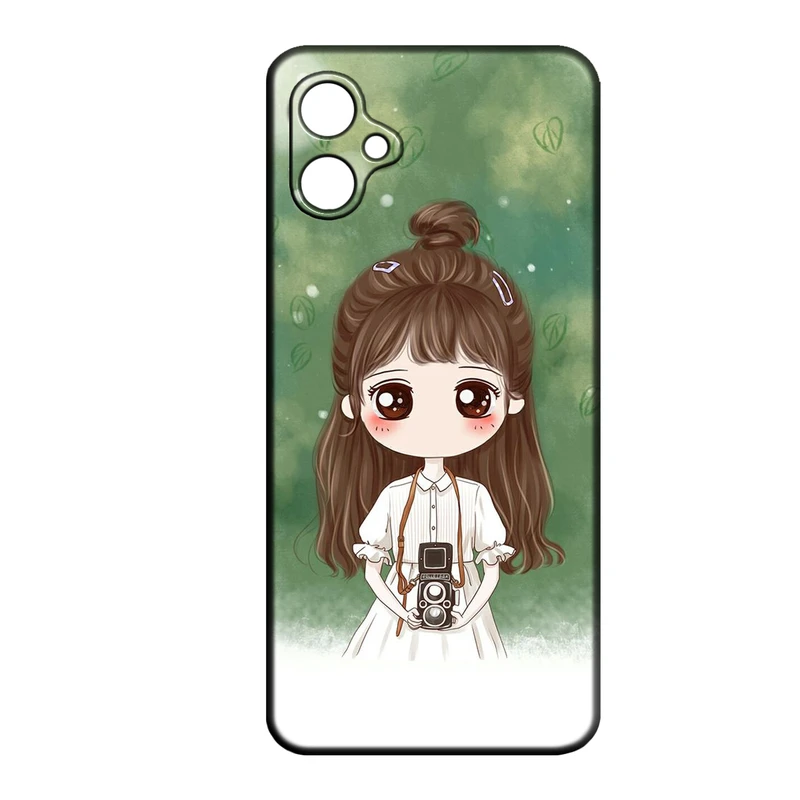 کاور طرح دخترانه کد 159 مناسب برای گوشی موبایل سامسونگ Galaxy A07